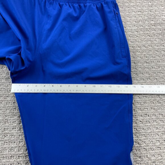 Under ARMOUR UA Track Pants Men Extra Large XL Blue with Gray Mesh New With Tags - Picture 12 of 14